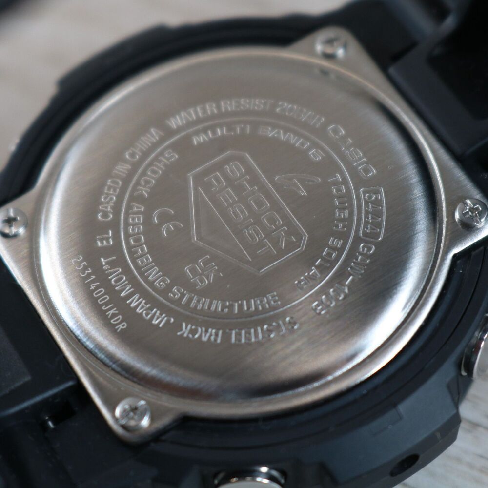 G-Shock Casio GAS100B-1A Tough Solar Men's Watch - NWT - Picture 6 of 8
